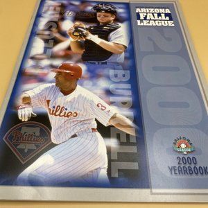 Arizona Fall League Yearbook 2000 Commemorative Program MLB Baseball Vintage.